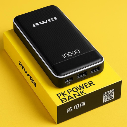 Awei P5K 10000mAh Fast Charging Portable Power Bank